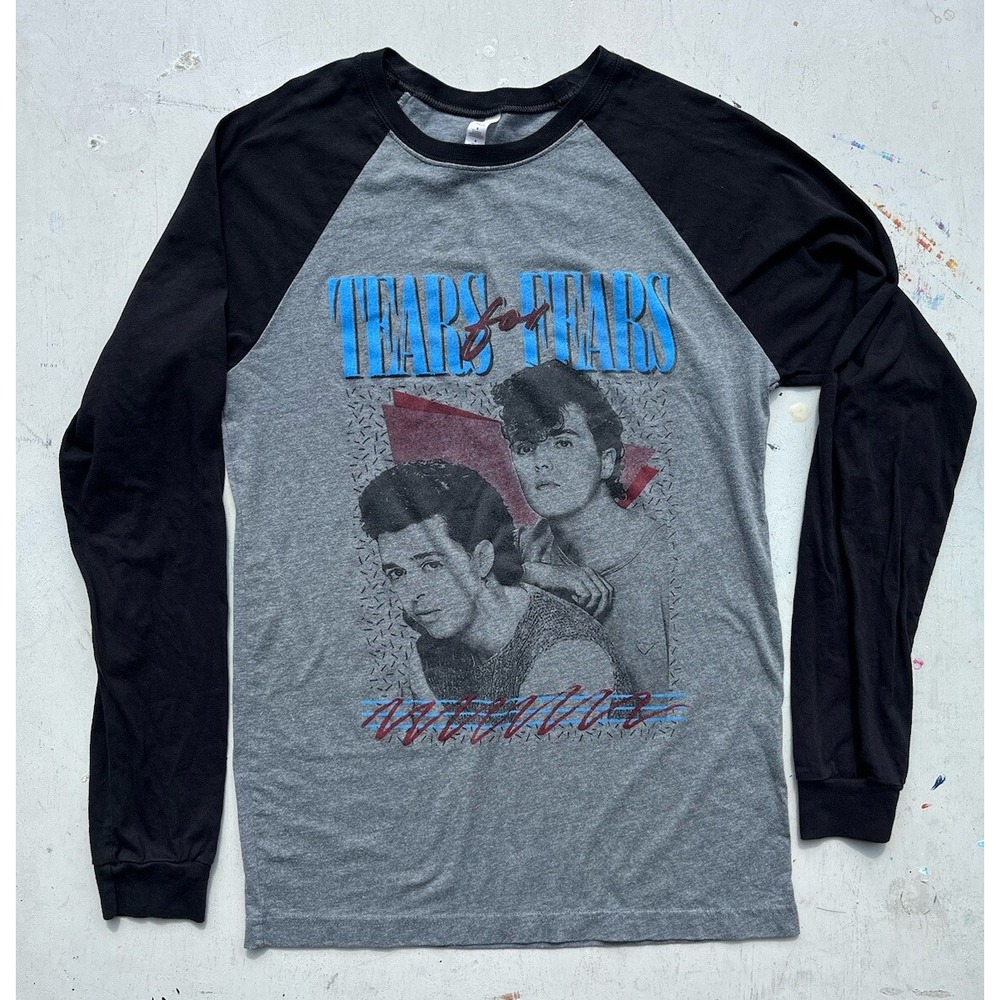 Women's Tears For Fears T-Shirt Multicolor Tour M 80s Music Rule World British